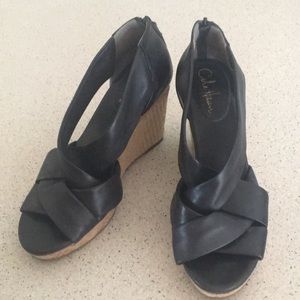 Cole haan wedges - never worn